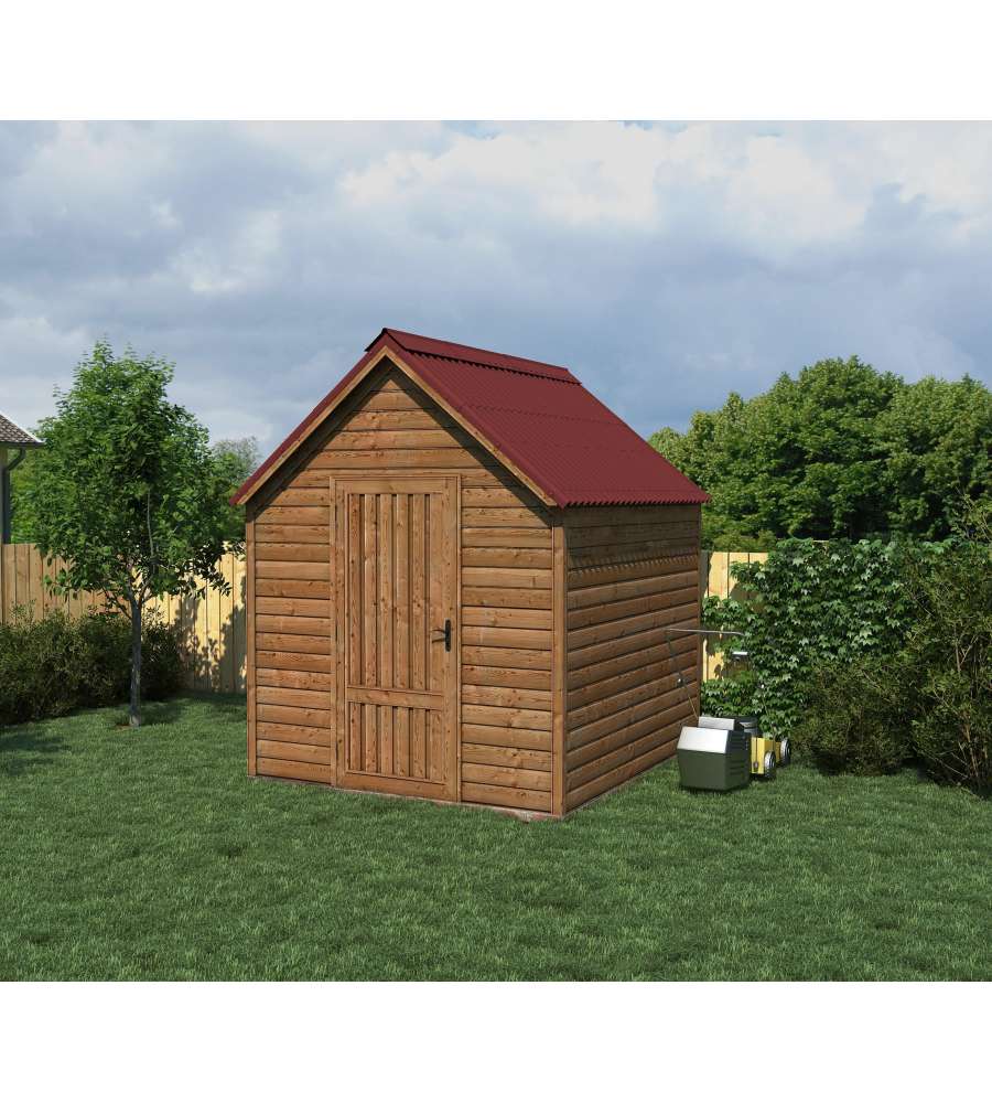 Onduline per Coperture Easyline - Lastra Ondulata in Fibra Bitumata Rosso 100 x 76 cm