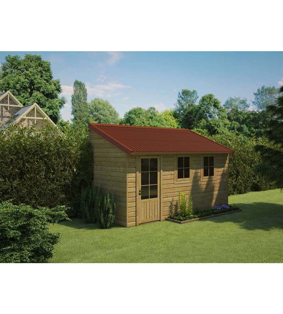 Onduline per Coperture Easyline - Lastra Ondulata in Fibra Bitumata Rosso 100 x 76 cm