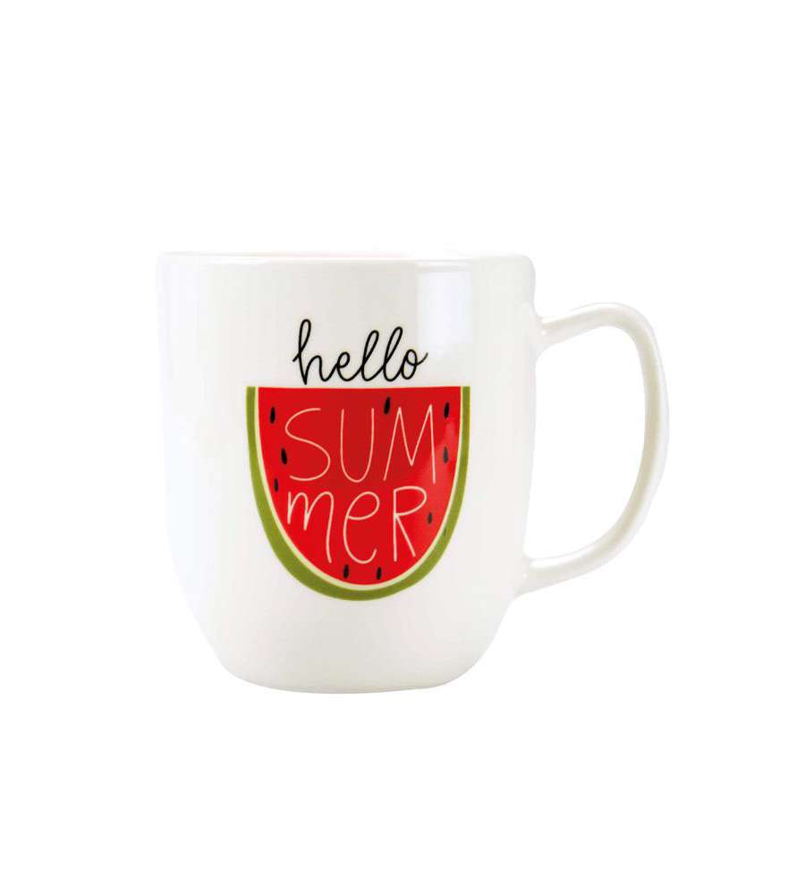 Tazza Mug Porcellana Summer Fruit Cc 350 Kb8