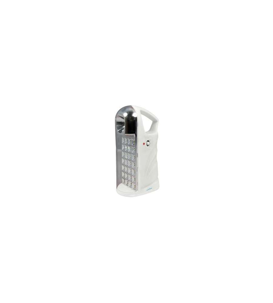 Lampada emergenza ricaribabile LED 1W 80Lm