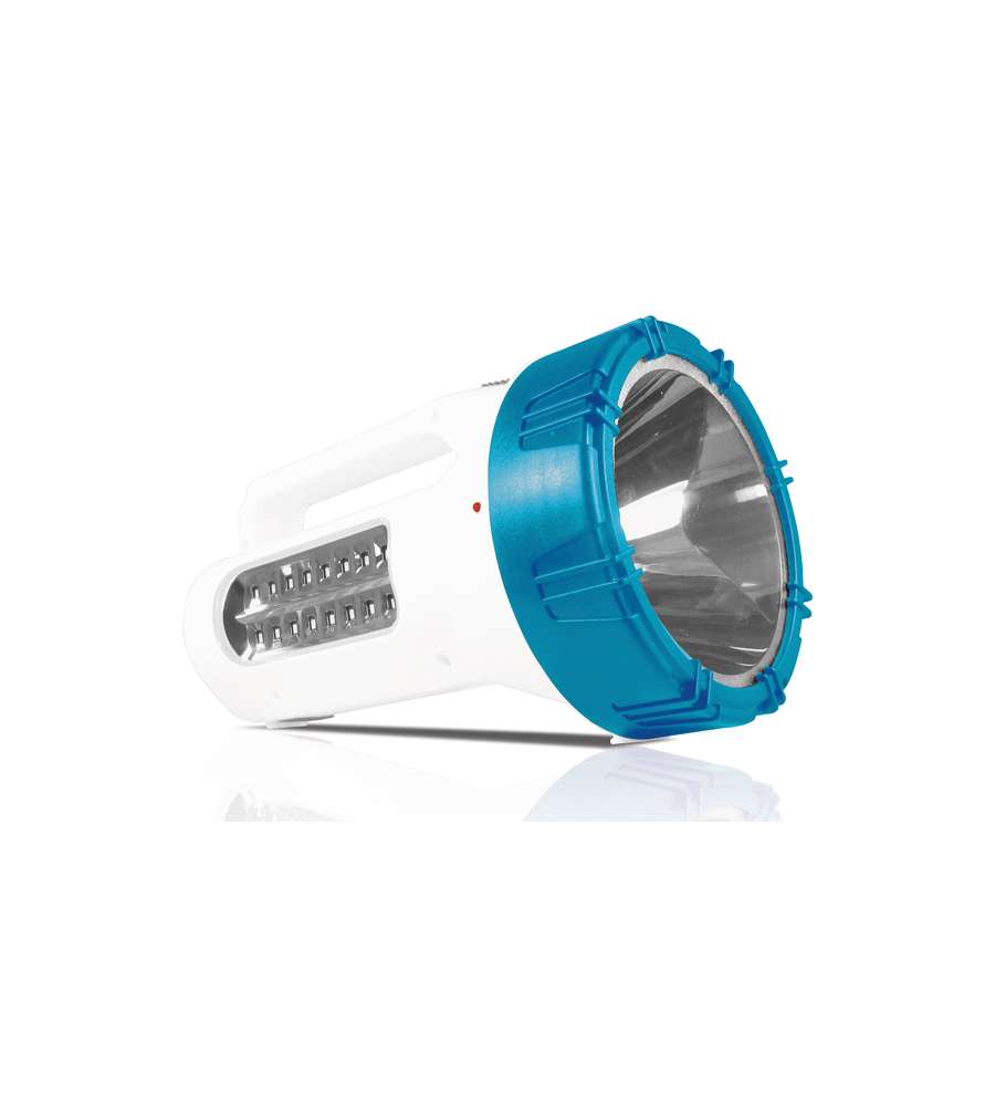 Avidsen Torcia LED Ricaricabile - Nero - 128x213 mm