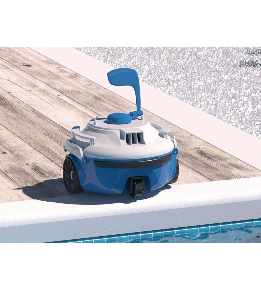 Bestway Robot Pulizia Piscina Guppy - Autonomo - Fondo Piatto