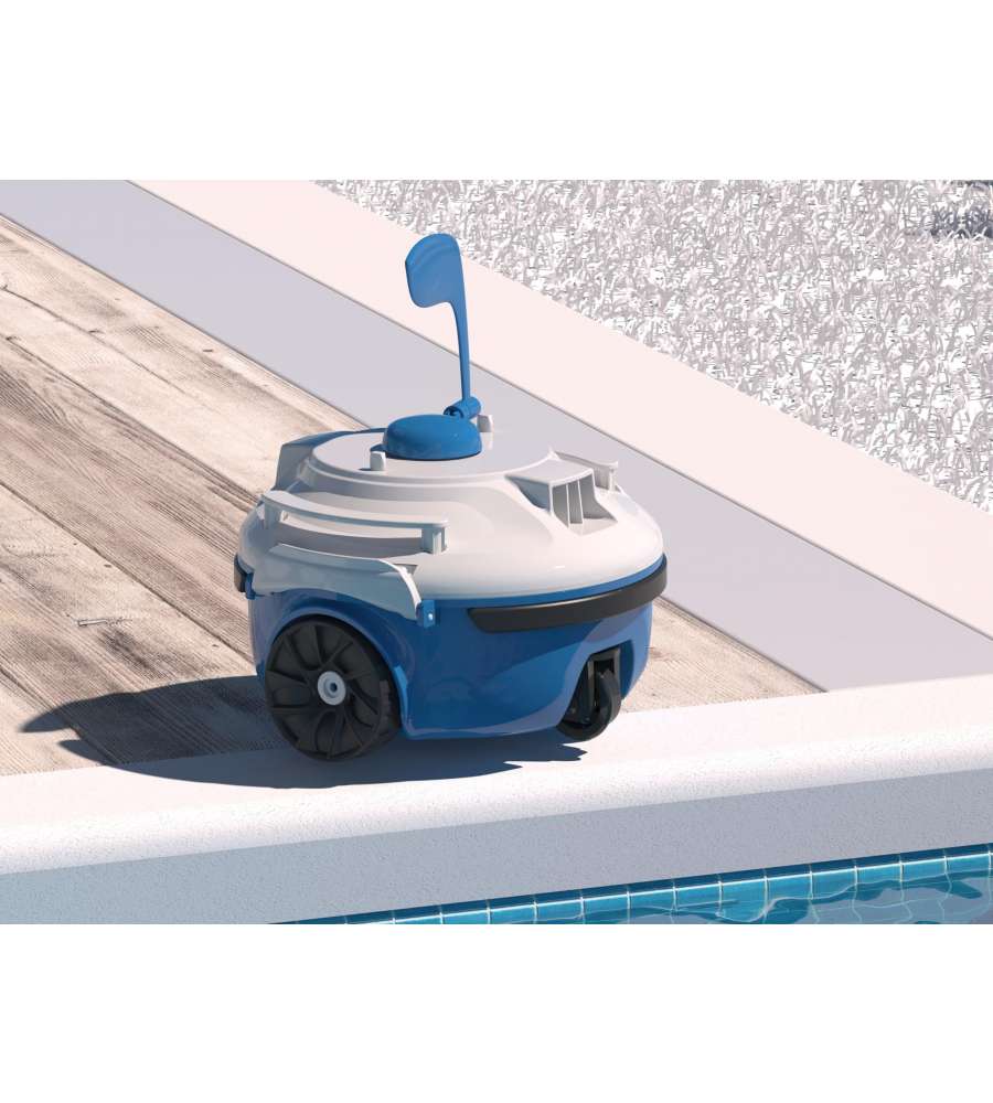 Bestway Robot Pulizia Piscina Guppy - Autonomo - Fondo Piatto