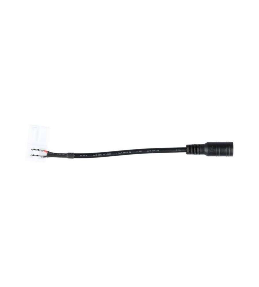 Connettore per Strip LED SMD3528 a 2 Pin con Jack 2,1 Femmina