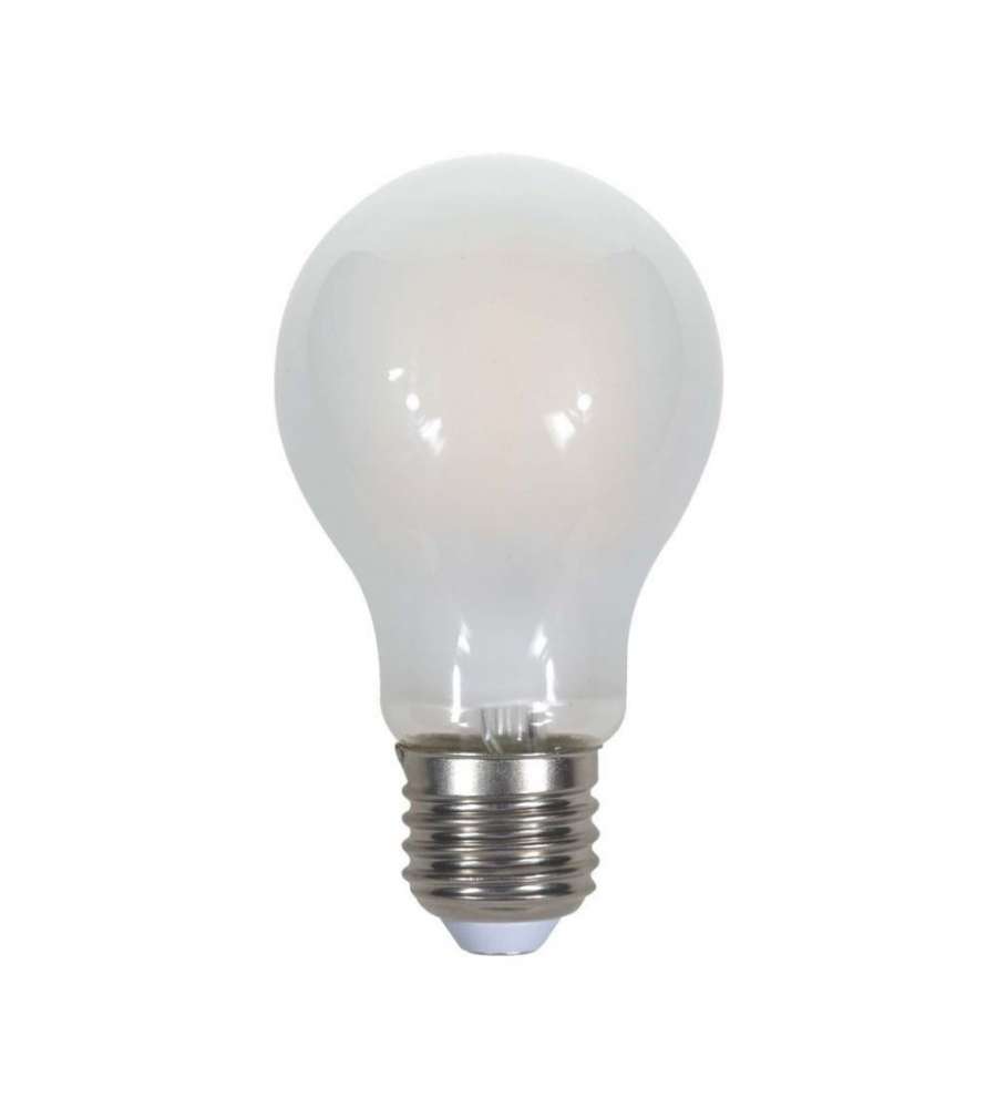 Lampadina LED E27 5W 120LM/W A60 Filamento Satinato 6400K