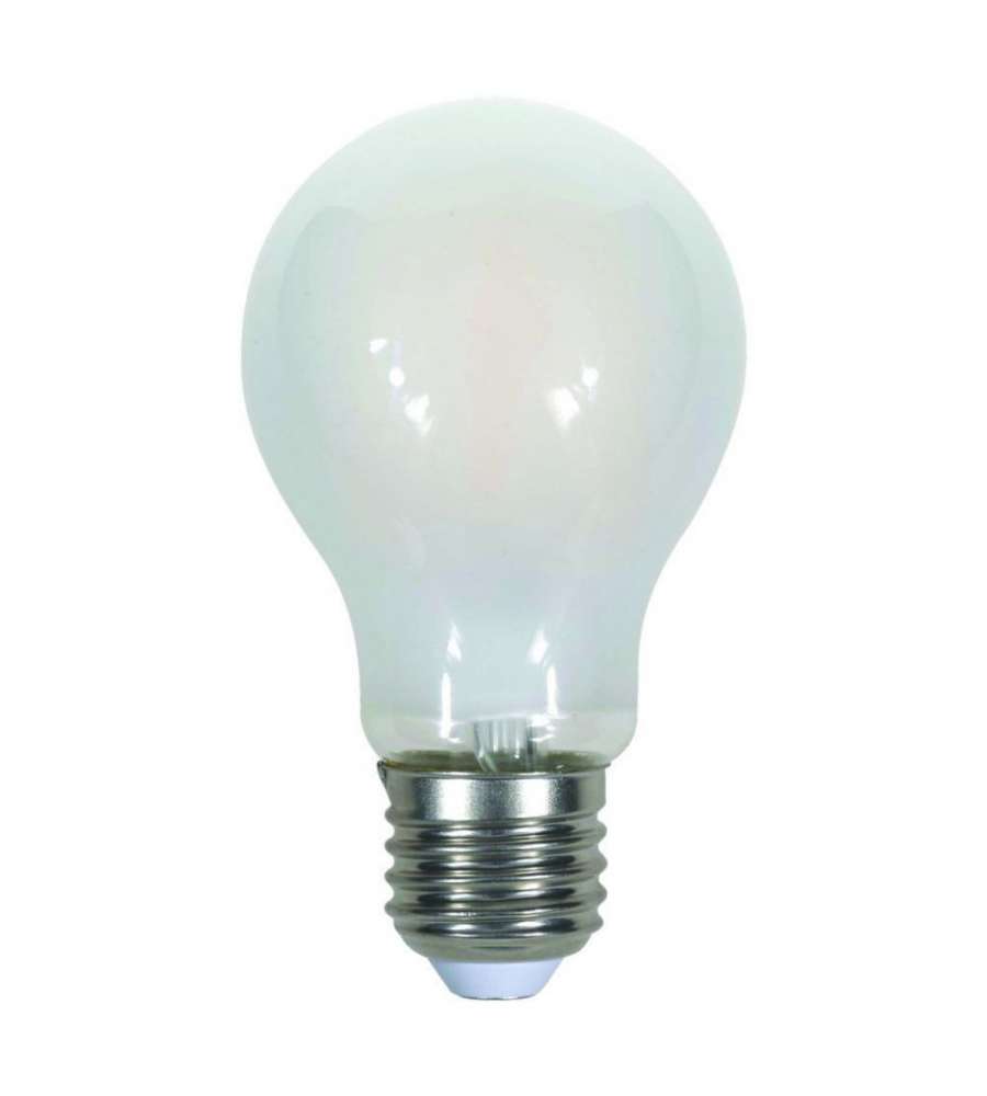 Lampadina LED E27 6W A60 Filamento Satinato 6400K