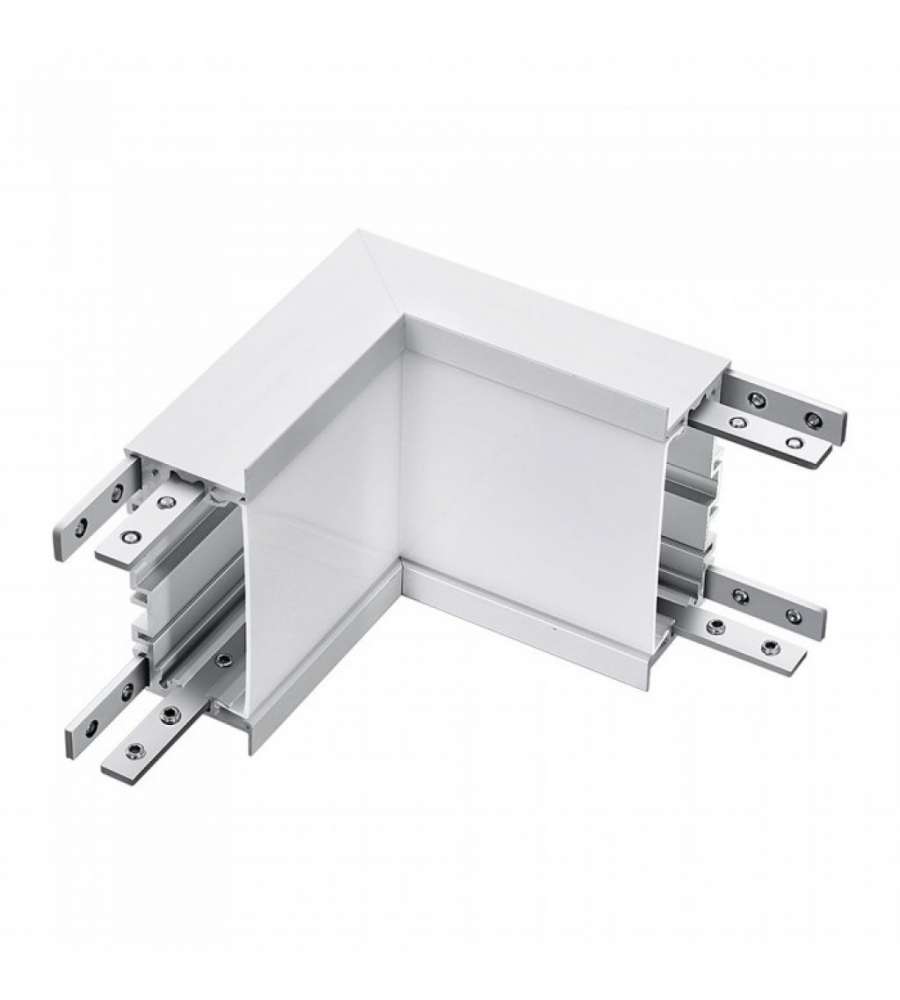 Connettore LED Chip Samsung a Incasso Lineare a L 10W Colore Bianco 4000K