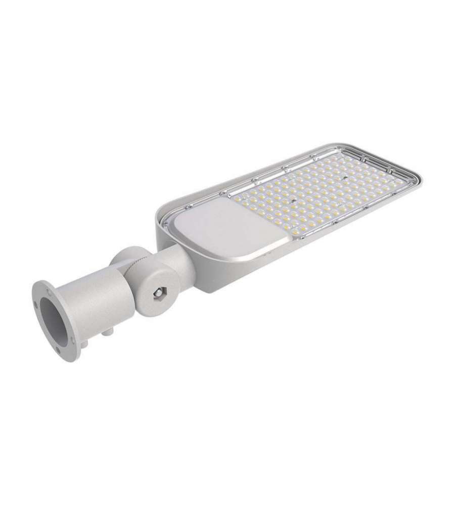 Armatura Stradale LED Chip Samsung 30W 100LM/W Colore Grigio 6400K IP65