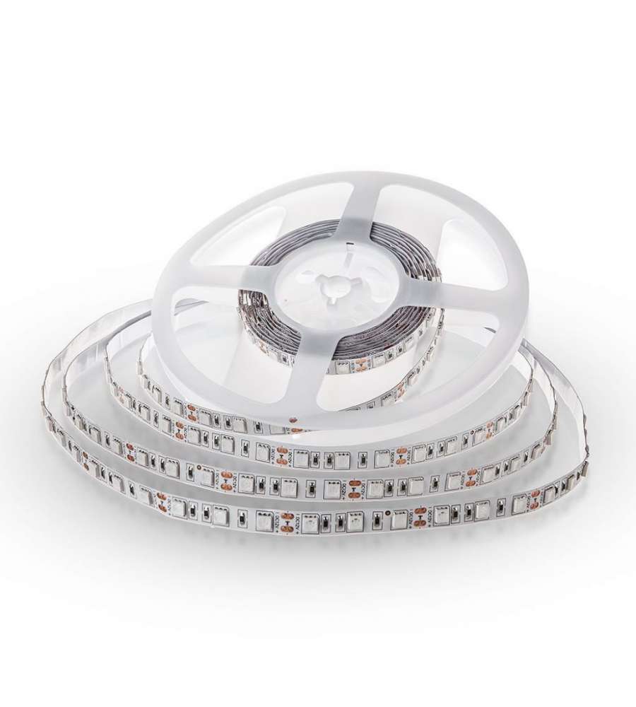 Strip LED SMD5050 10,8W/m 5m 60 LED/m 12V 2200K IP20 10mm