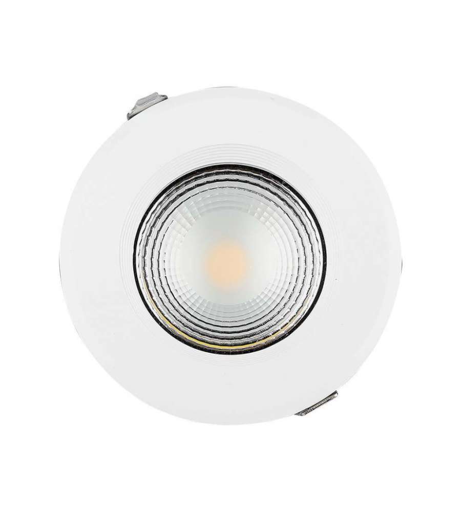 Faretto LED da Incasso Rotondo LED COB 40W 120LM/W Colore Bianco 6000K