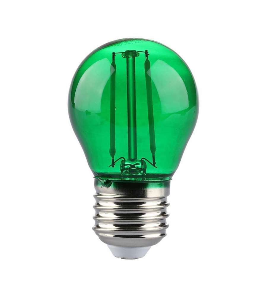 2W G45 Led Green Color Filament Bulb E27