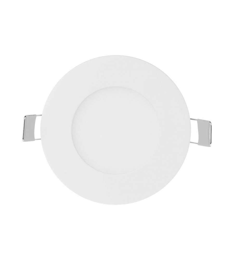 V-TAC Mini Pannello LED 3W Montaggio ad Incasso Rotondo Colore Bianco 4000K