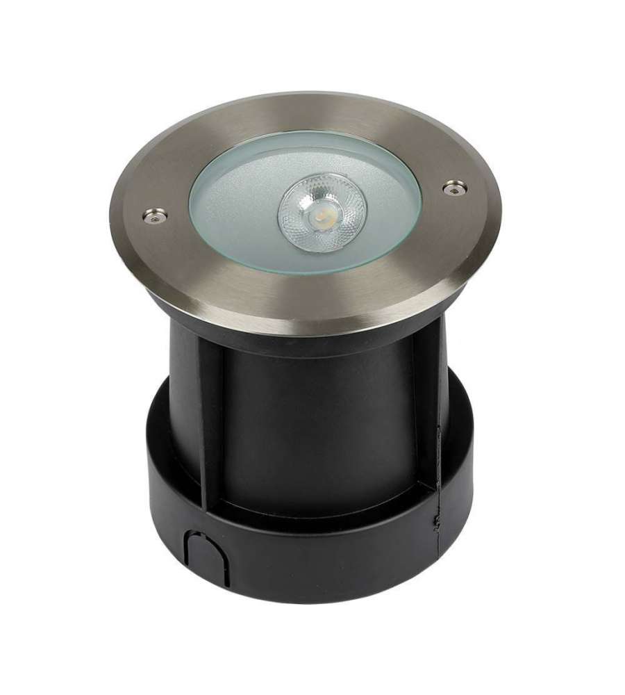 Faretto LED COB Segnapasso Rotondo 8W Fascio di Luce a 20 4000K IP67