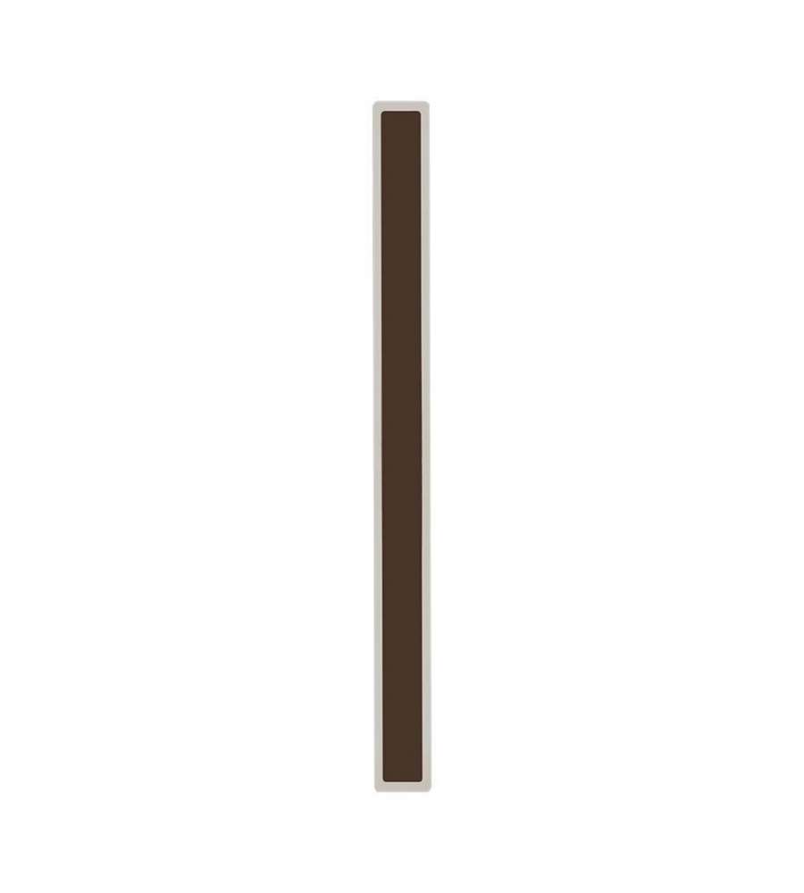 V-TAC Lampada LED da Muro 17W Colore Corten 85x54x625mm Fascio 360 3000K IP65