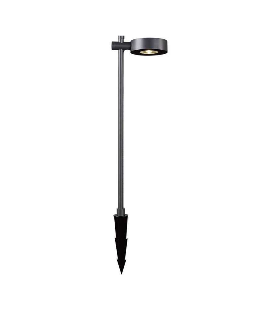V-TAC Lampada LED da Giardino 6W con Picchetto a con Doppio Fissaggio a Terra Colore Nero h:102cm 3000K IP65