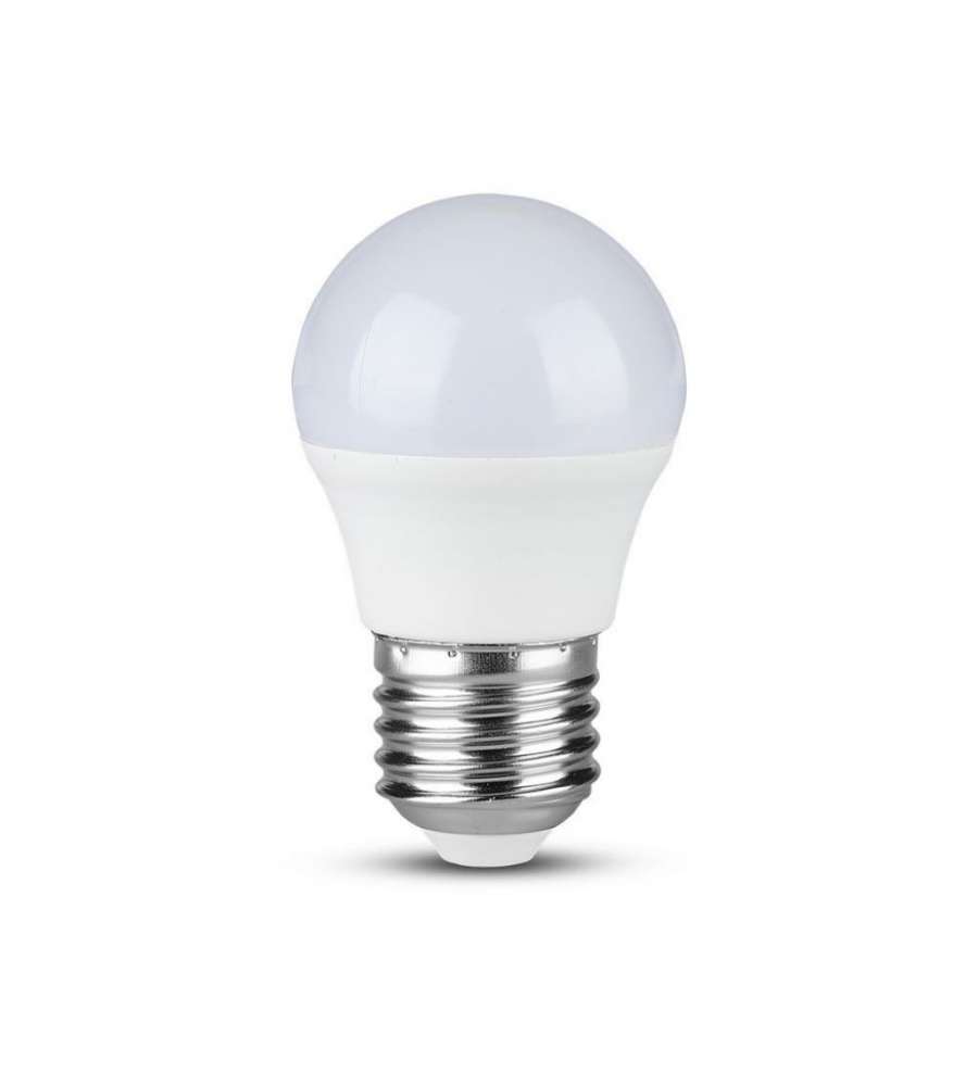 V-TAC Lampadina LED Chip Samsung E27 4,5W G45 3000K