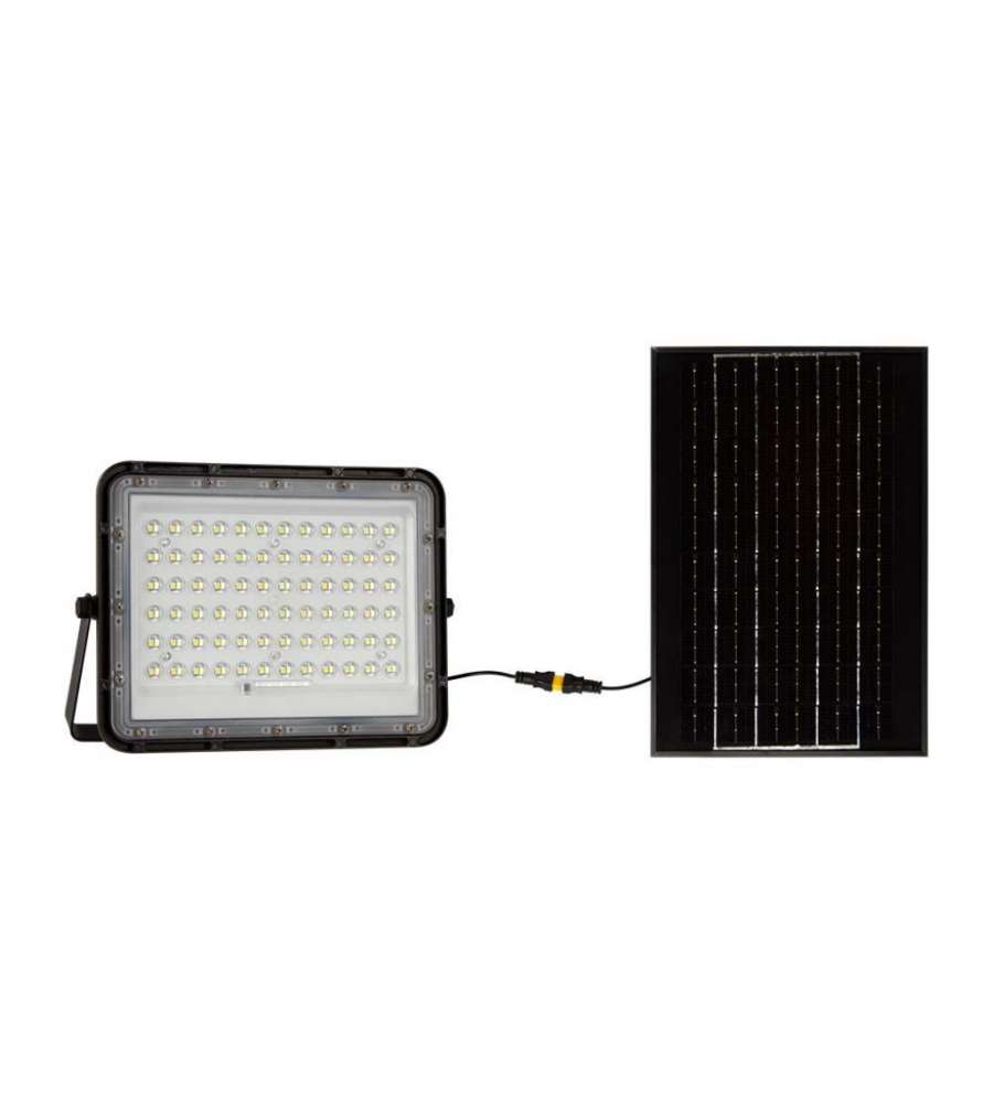 Faro LED con Telecomando e Pannello Solare