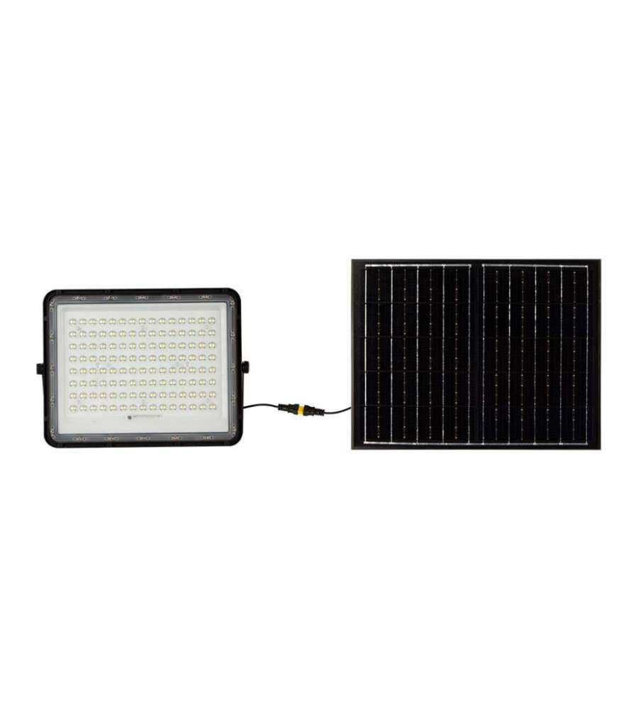 V-TAC Faro LED con Telecomando e Pannello Solare 20W 4000K