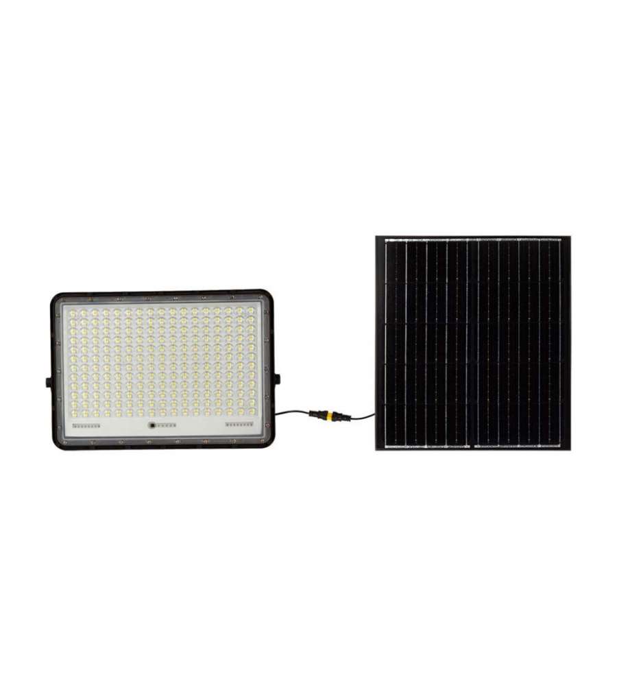 V-TAC Faro LED con Telecomando e Pannello Solare 30W 6400K IP65