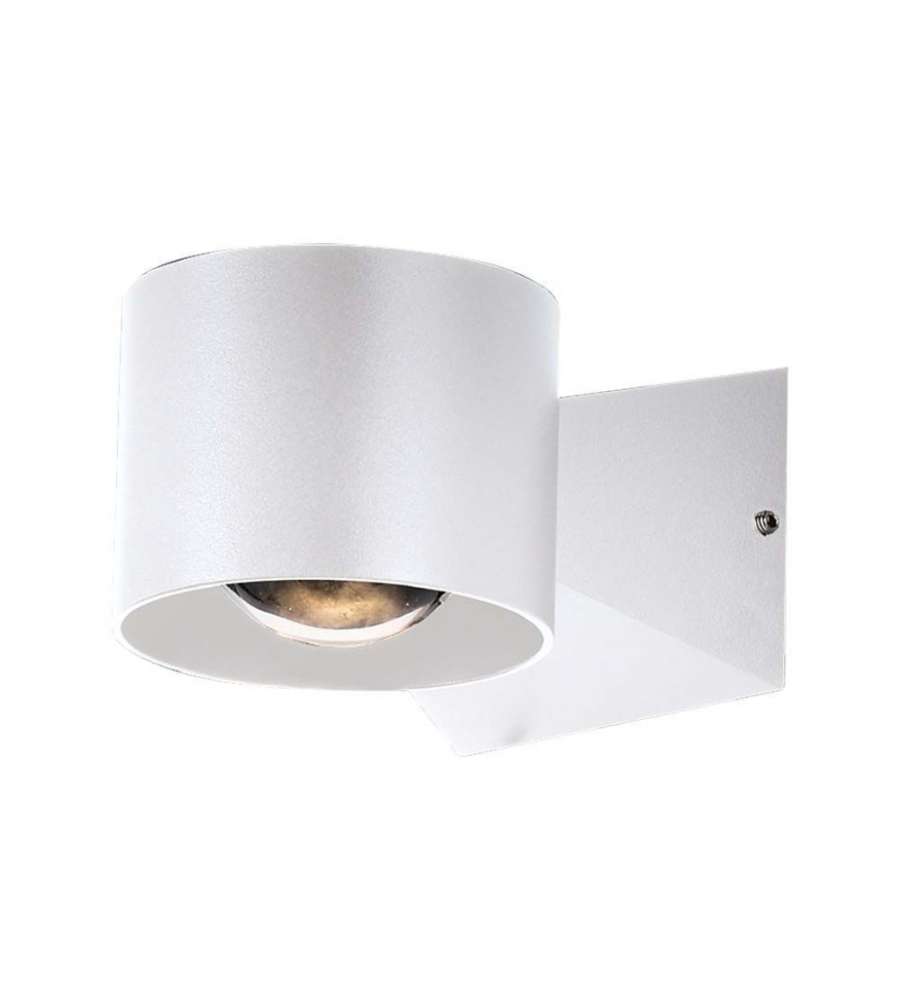 V-TAC Applique LED da Muro 5W Doppio Fascio Luminoso Corpo Bianco 3000K IP65