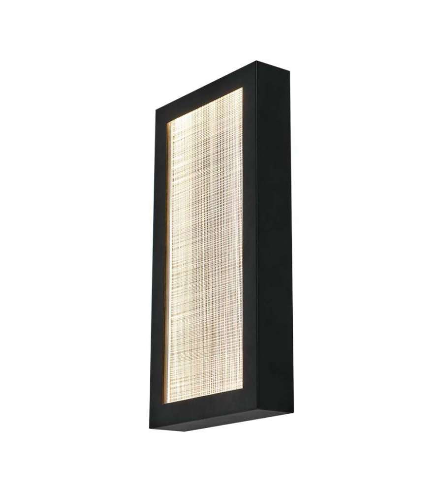 V-TAC Applique LED da Muro 20W Corpo Nero 200*50*400mm 3000K IP65