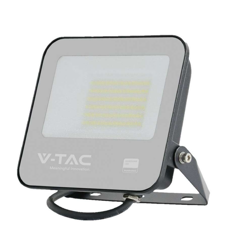 V-TAC Faro LED SMD Chip Samsung 50W Cavo 1m 4000K IP65