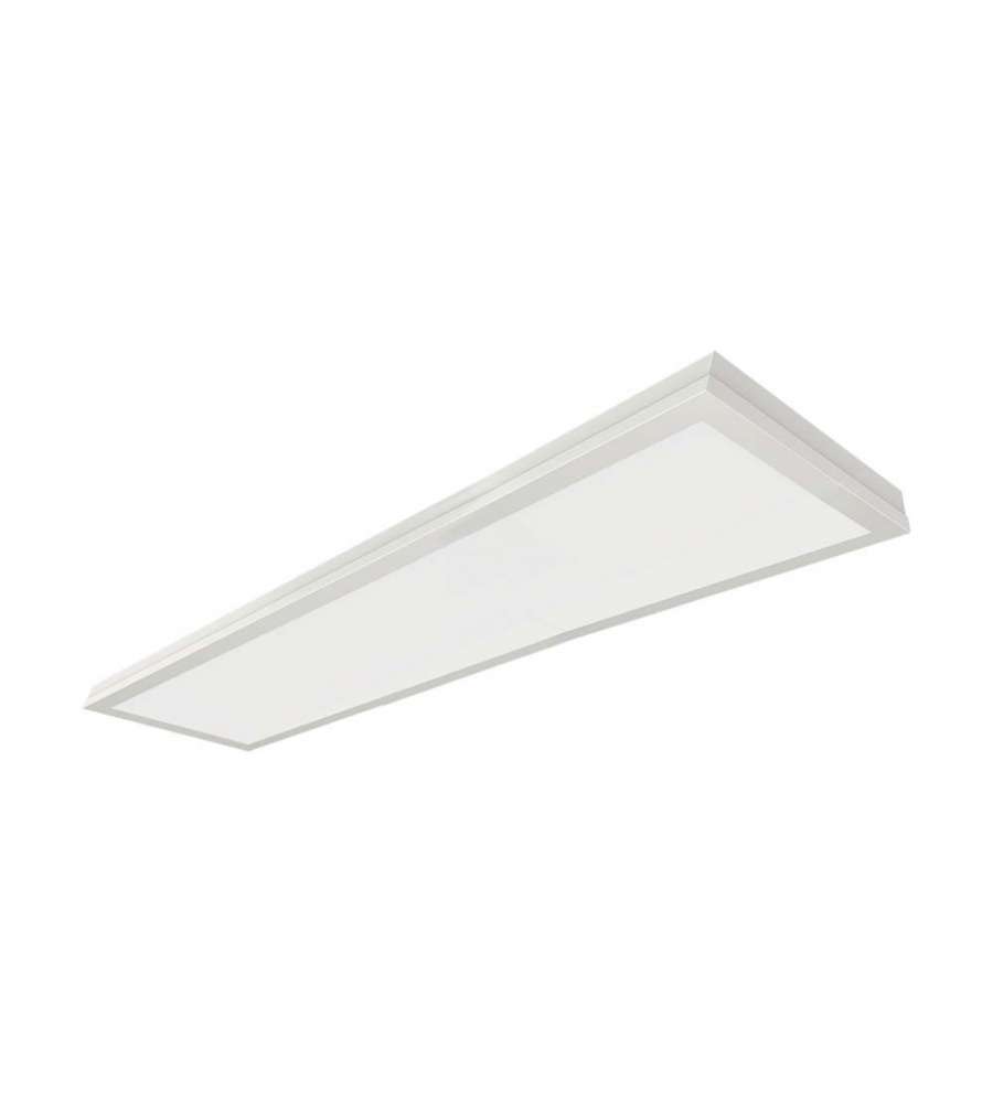 V-TAC Pannello LED Chip Samsung 40W 110LM/W Installazione 2in1, Driver Integrato, 1200x300mm 4000K
