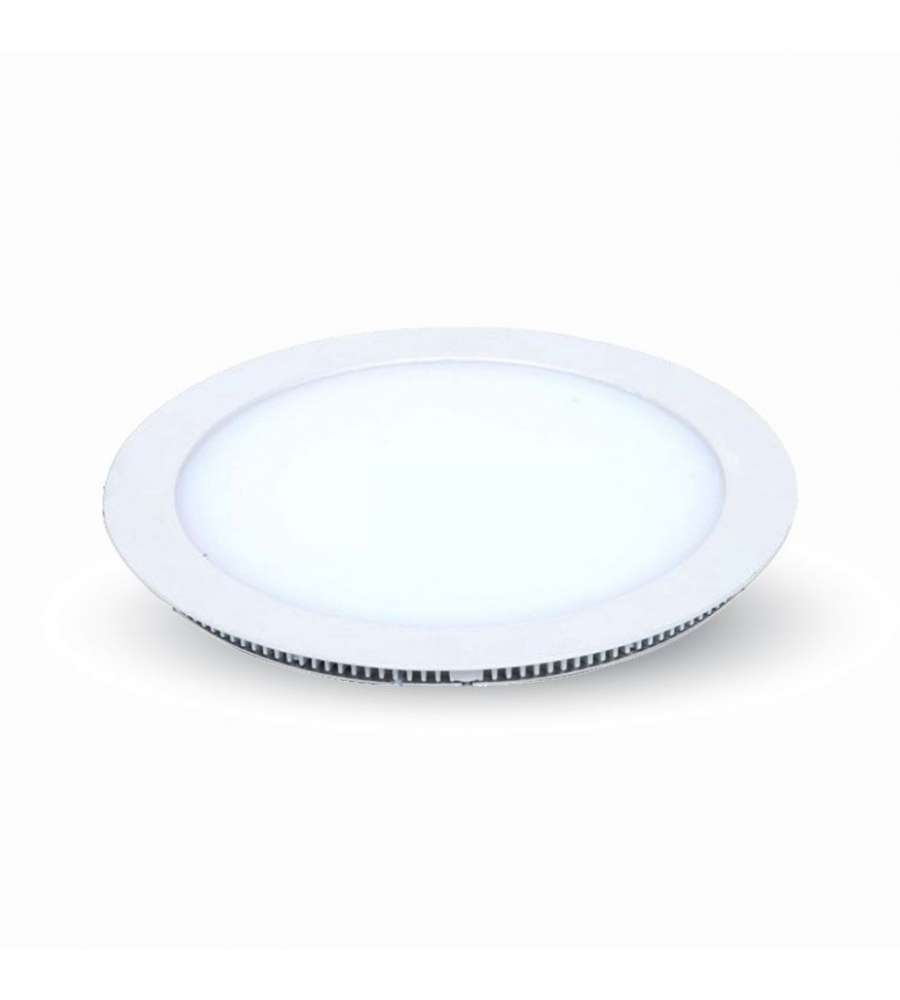 Mini Pannello LED 22W 100LM/W Montaggio ad Incasso Rotondo 6000K - ATTENZIONE: Senza Driver