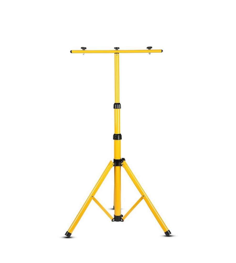 Supporto Treppiede in Alluminio per Fari LED Colore Giallo