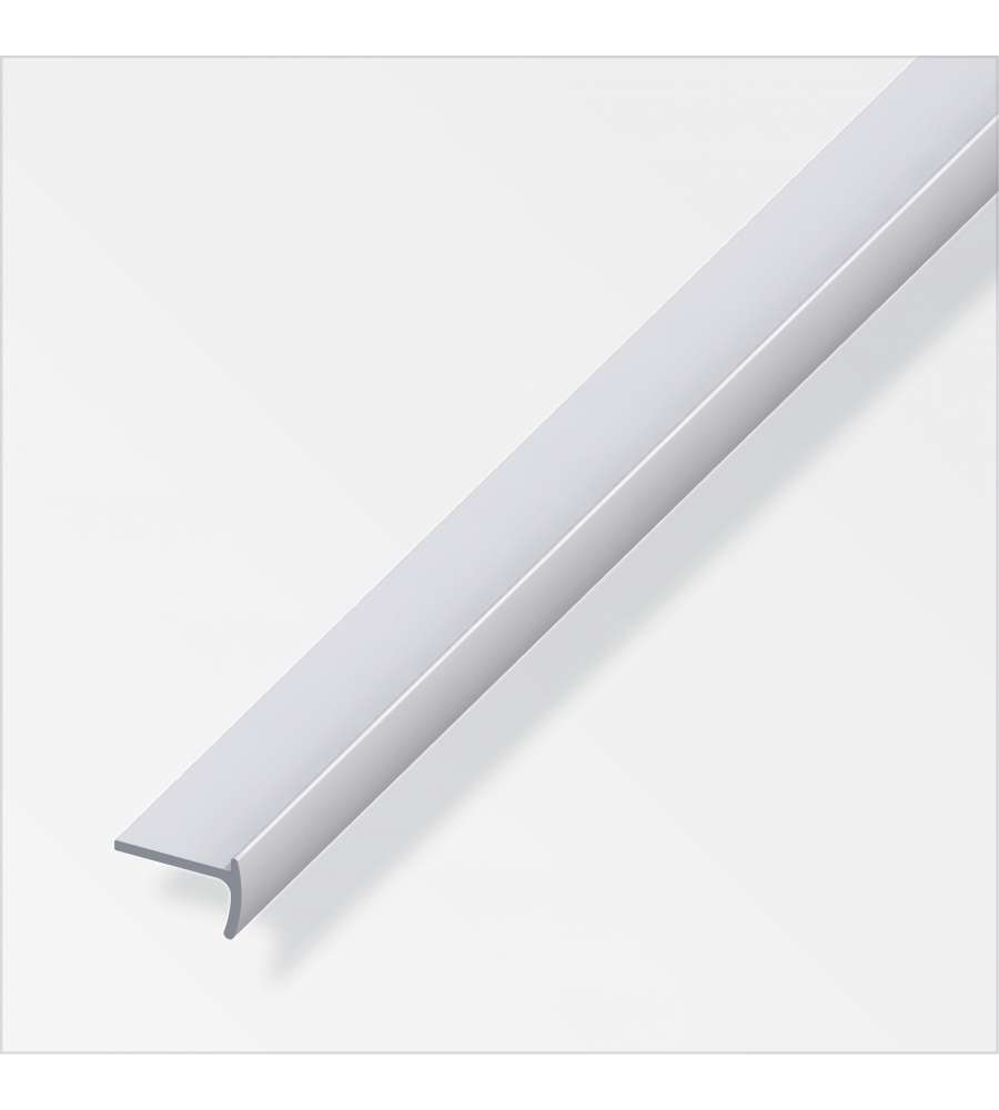 Profilo Per Maniglie 18X12X2 Alluminio Argento 1Metro
