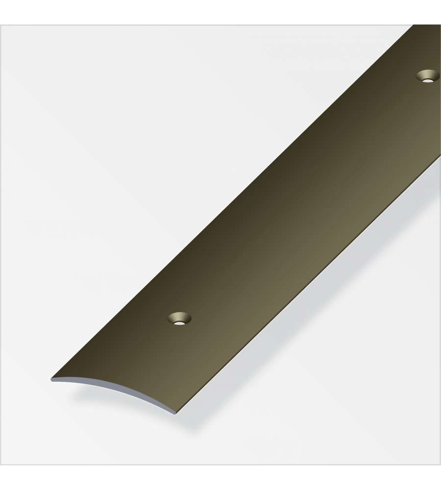 Profilo Di Raccordo 30X5 Alluminio Ottone 2 Metro