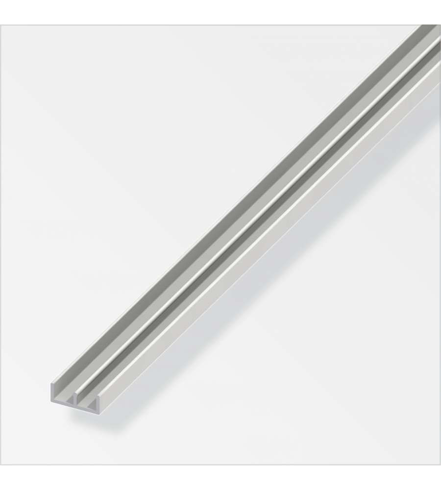 Profilo Uu 6X18X6 Pvc Bianco 1Metro