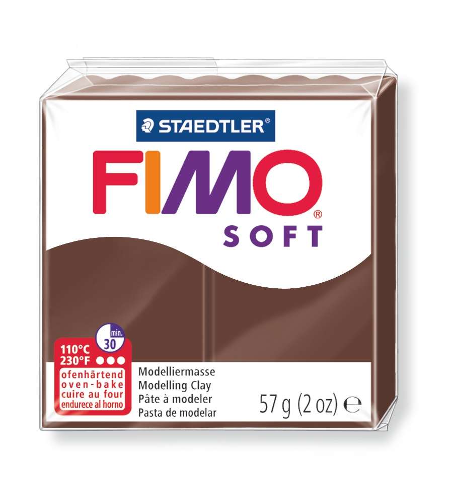 Pasta fimo soft 75 - 56 g cacao