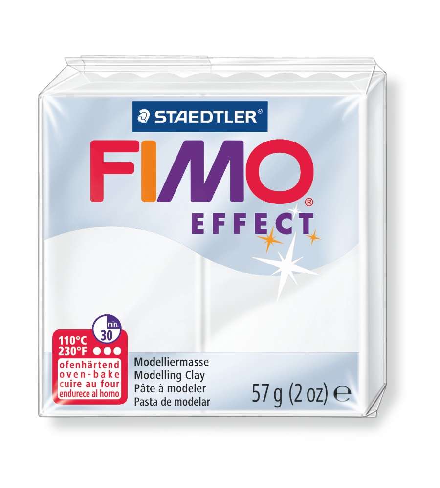 Pasta fimo soft effect 56 g traslucido