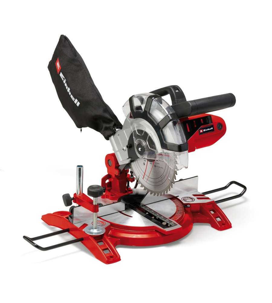 Einhell Troncatrice per Legno - Lama TCT  210 mm, 1600 W, Taglio Preciso