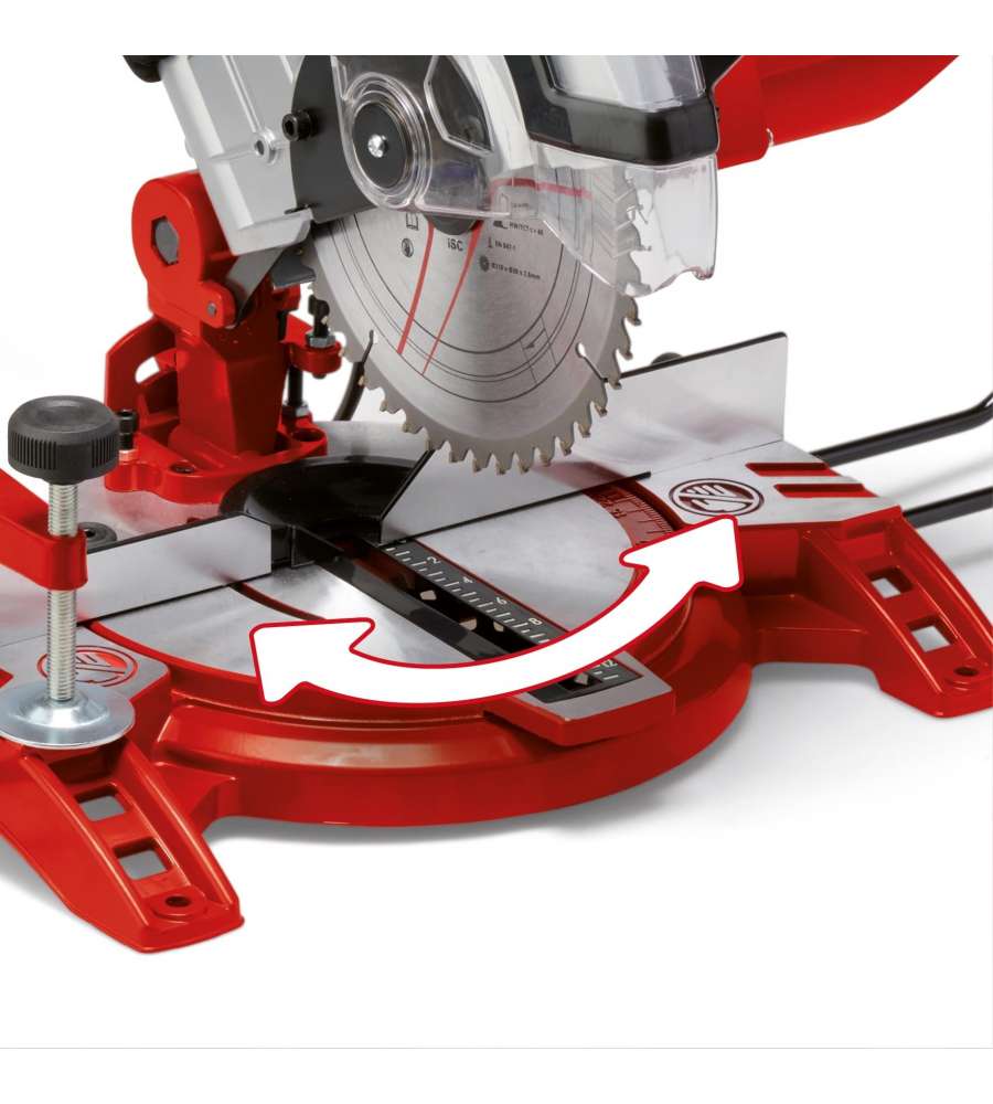 Einhell Troncatrice per Legno - Lama TCT  210 mm, 1600 W, Taglio Preciso