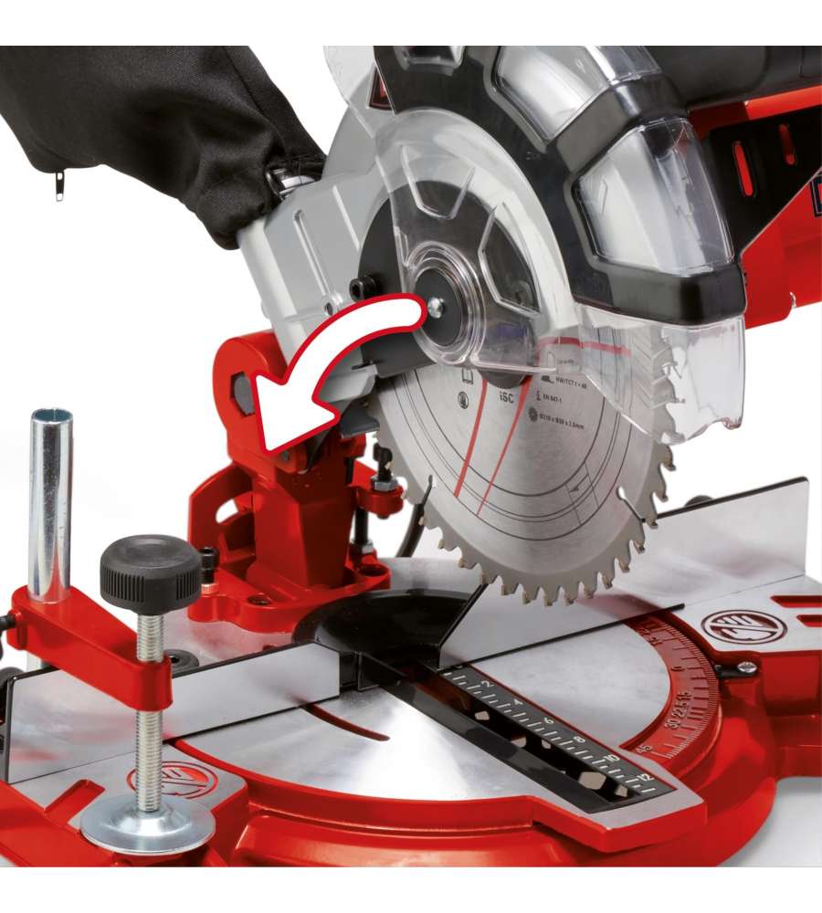 Einhell Troncatrice per Legno - Lama TCT  210 mm, 1600 W, Taglio Preciso