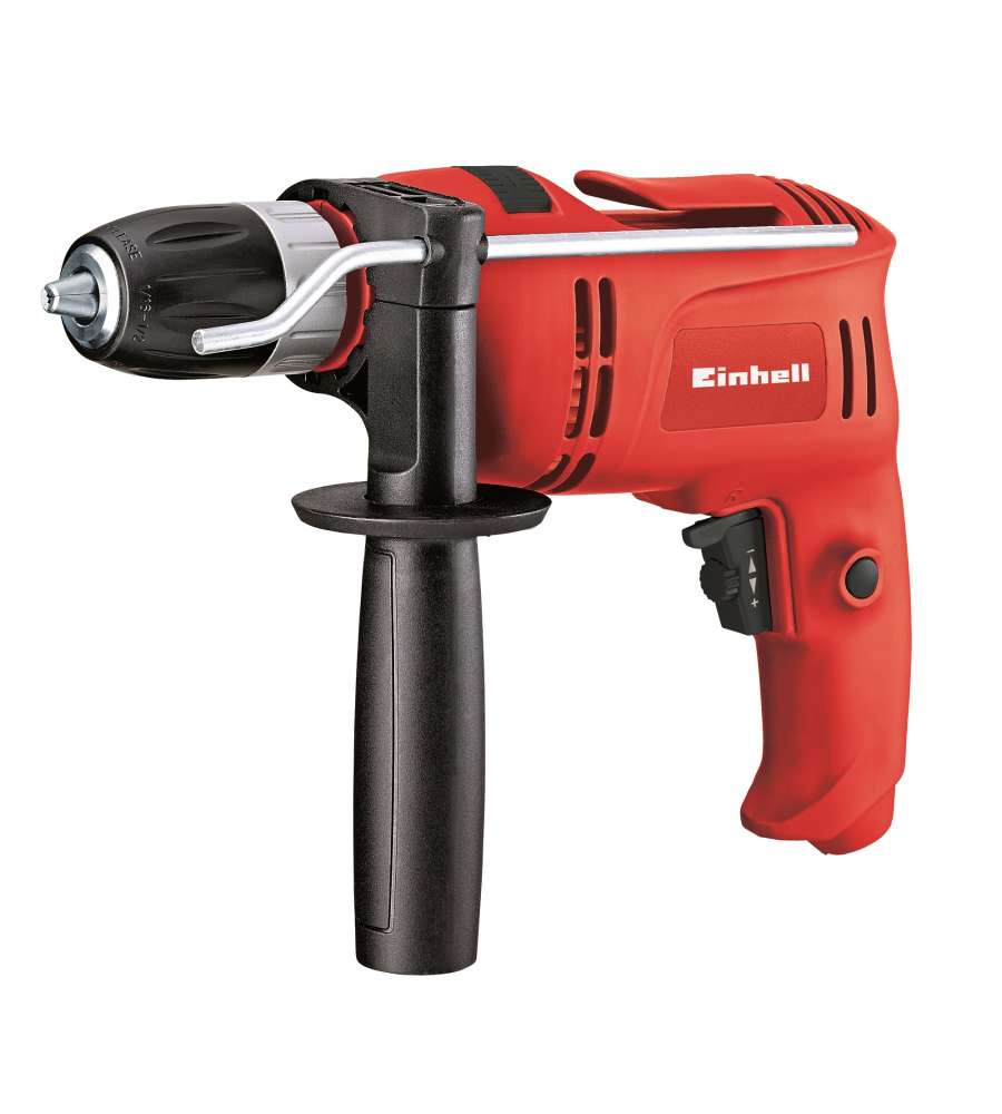 Einhell Trapano a Percussione - Rosso/Nero - 650 W