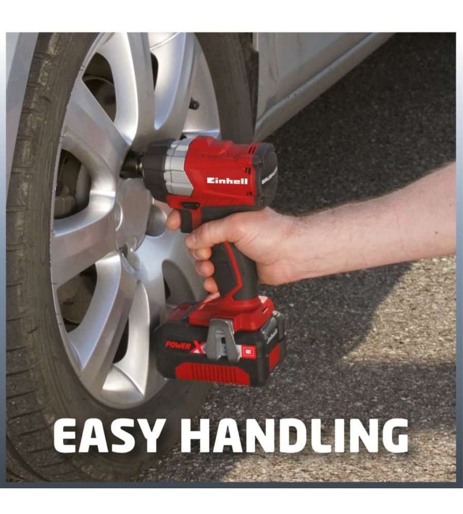 Einhell Avvitatore senza Fili a Impulsi 18V TE-CW 18 Li BL-solo Rosso