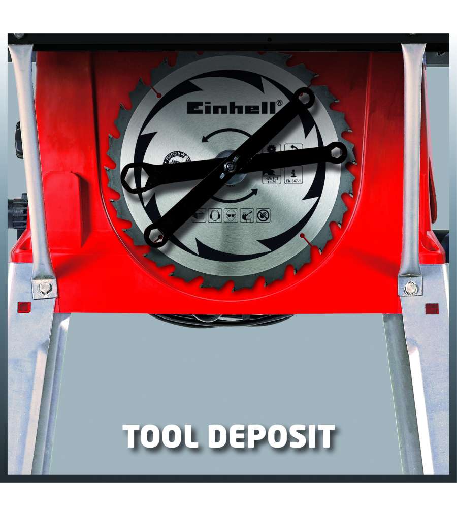 Einhell Sega Circolare con Banchetto TC-TS 2025 U 2000W - Taglio Legno Preciso
