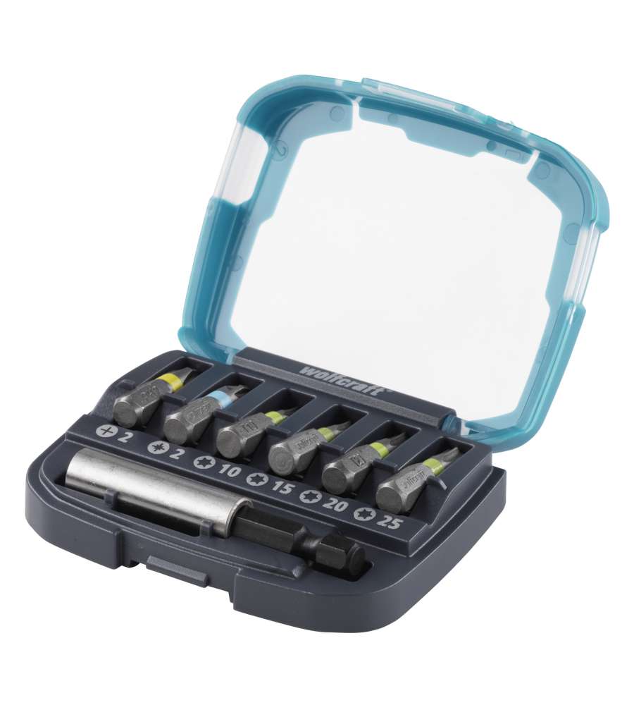 Set 7 pezzi, 6 inserti + 1 Adattatore