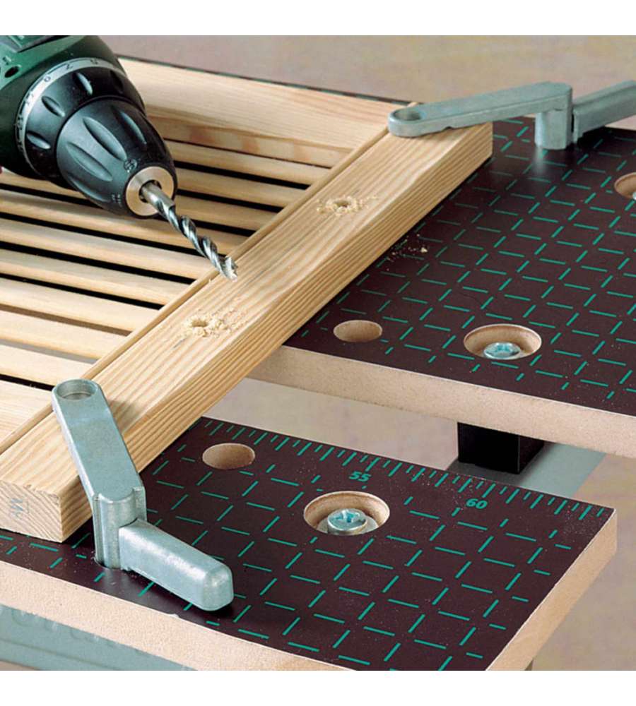 Wolfcraft Set 6 Morsetti A Molla MINI 20 Con Portachiavi - Pratici E Compatti Per Fai Da Te - Foto 9