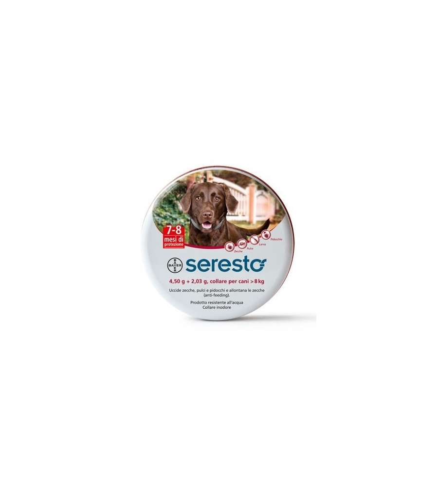 Bayer Saresto Collare cani 70 cm per cani oltre gli 8 kg