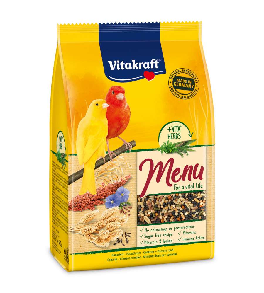 Menu' Vital per canarini