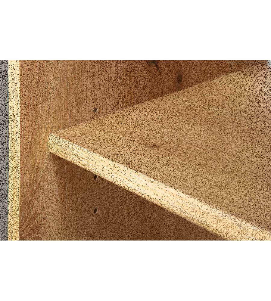 Mini Ufficio Con Ruote Quercia 80X50X75