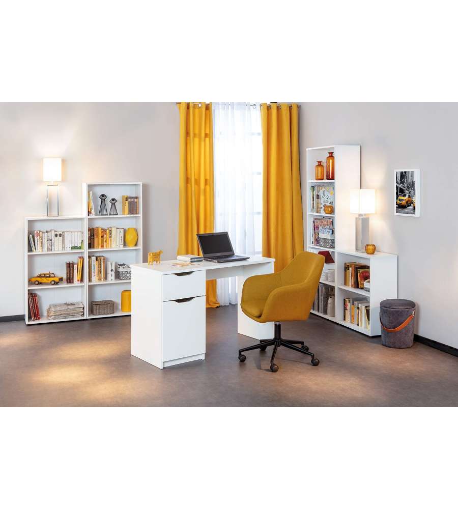 Scrivania Westphalen 115 x 55 x 76 h cm Bianco