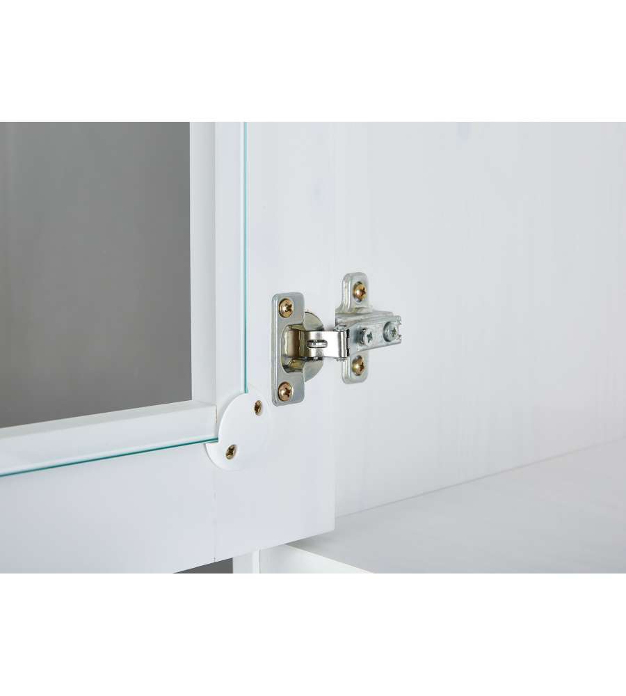 Vetrina Westerland 131 x 45 x 181 h cm Bianco