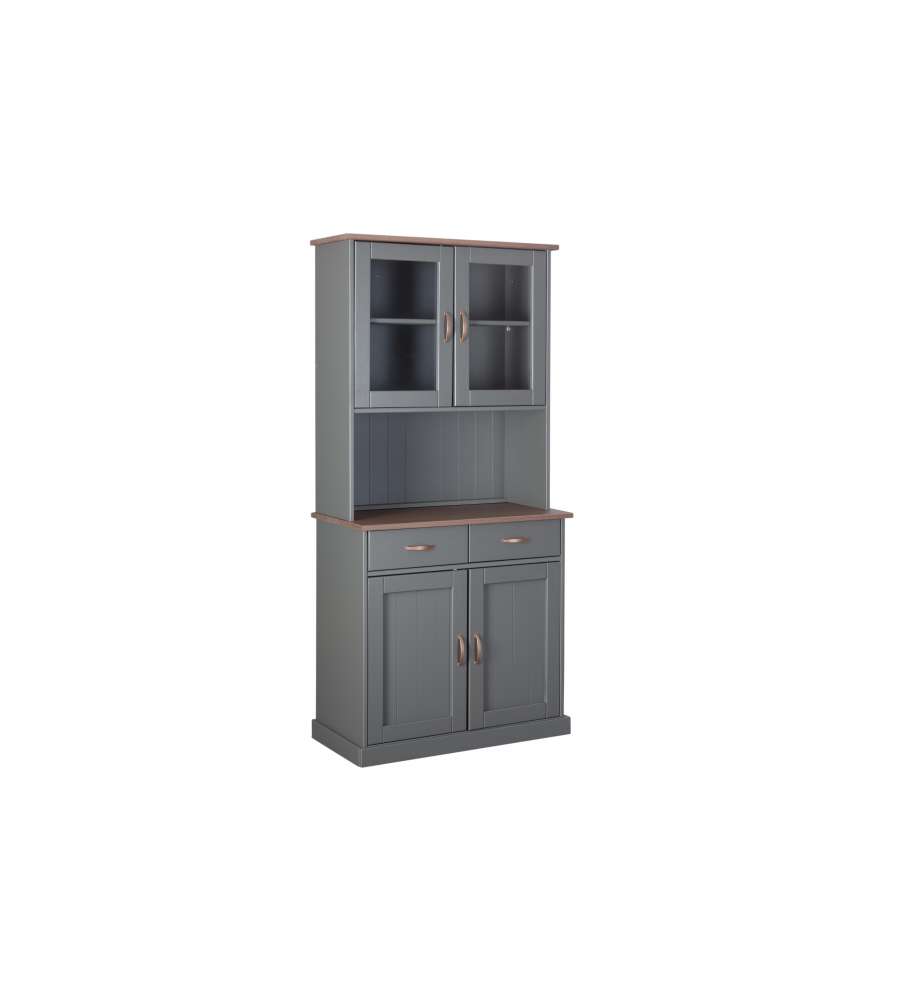 Credenza 2+2+2 90x45x191 Pino
