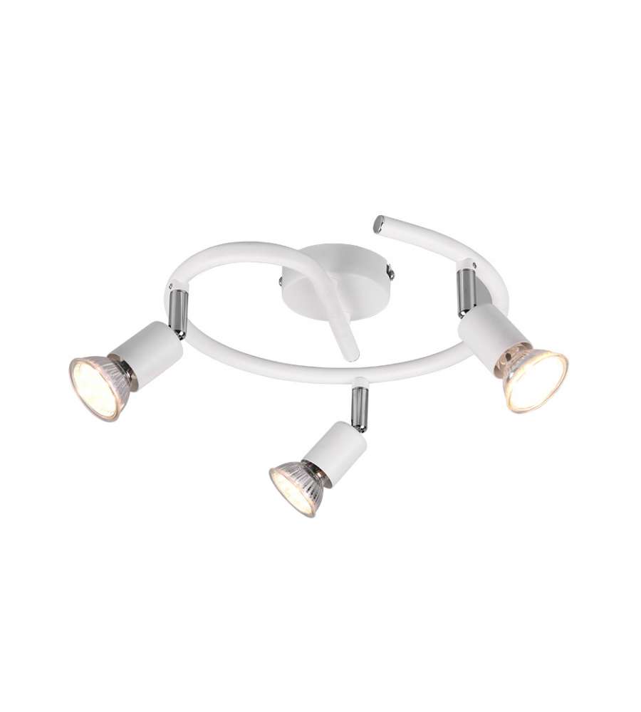 Faretto Paris 3xGU10 35W Bianco