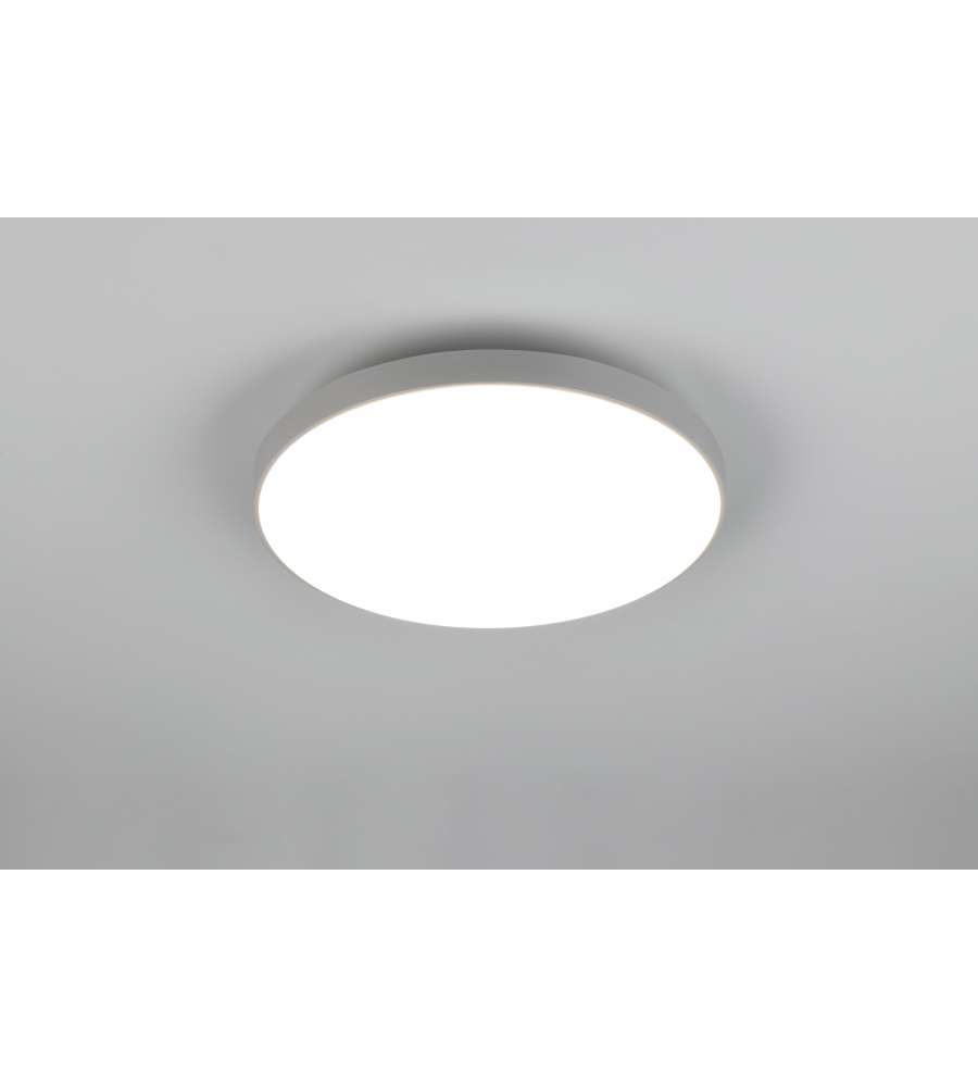 Trio Plafoniera LED SPICA R67851187 18W 2000lm 4000K IP44 Titanio